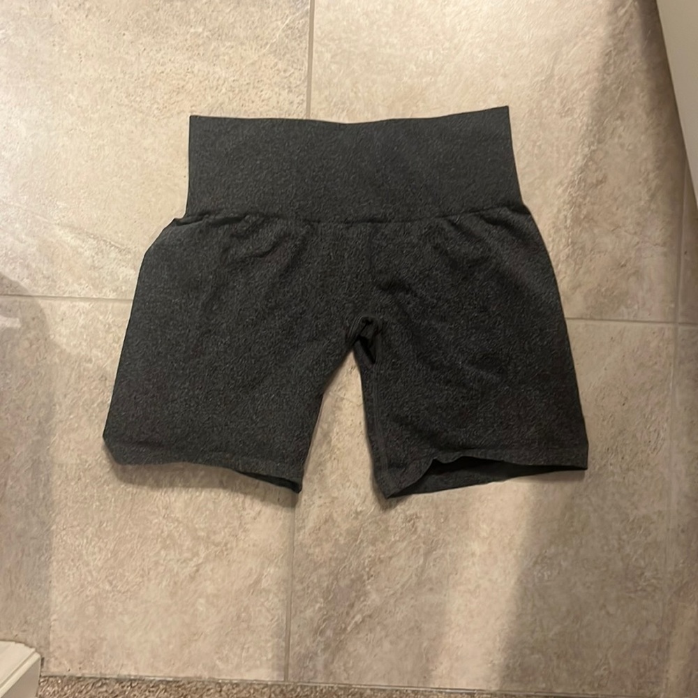 NVGTN Gray seamless shorts